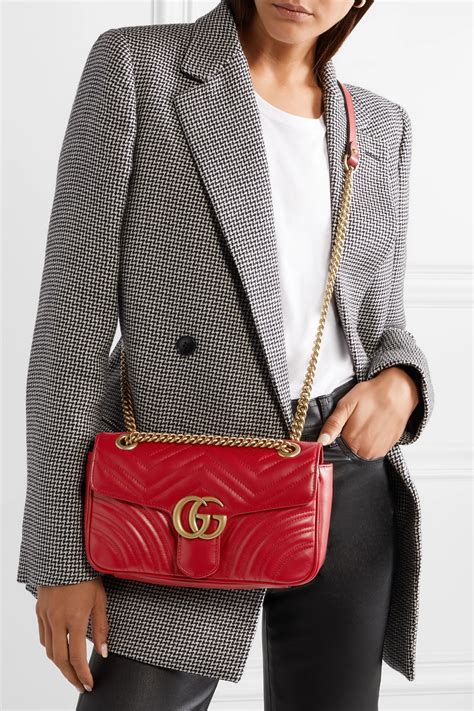 gucci marmont 2.0 red|Gucci red marmont bag small.